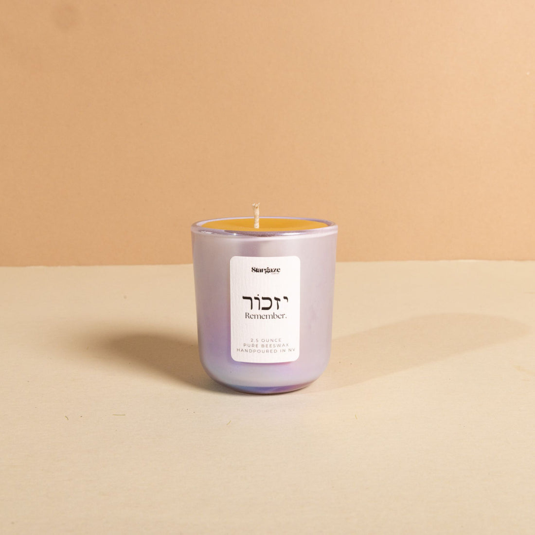 Lavender Yahrzeit 24 Hour Candle
