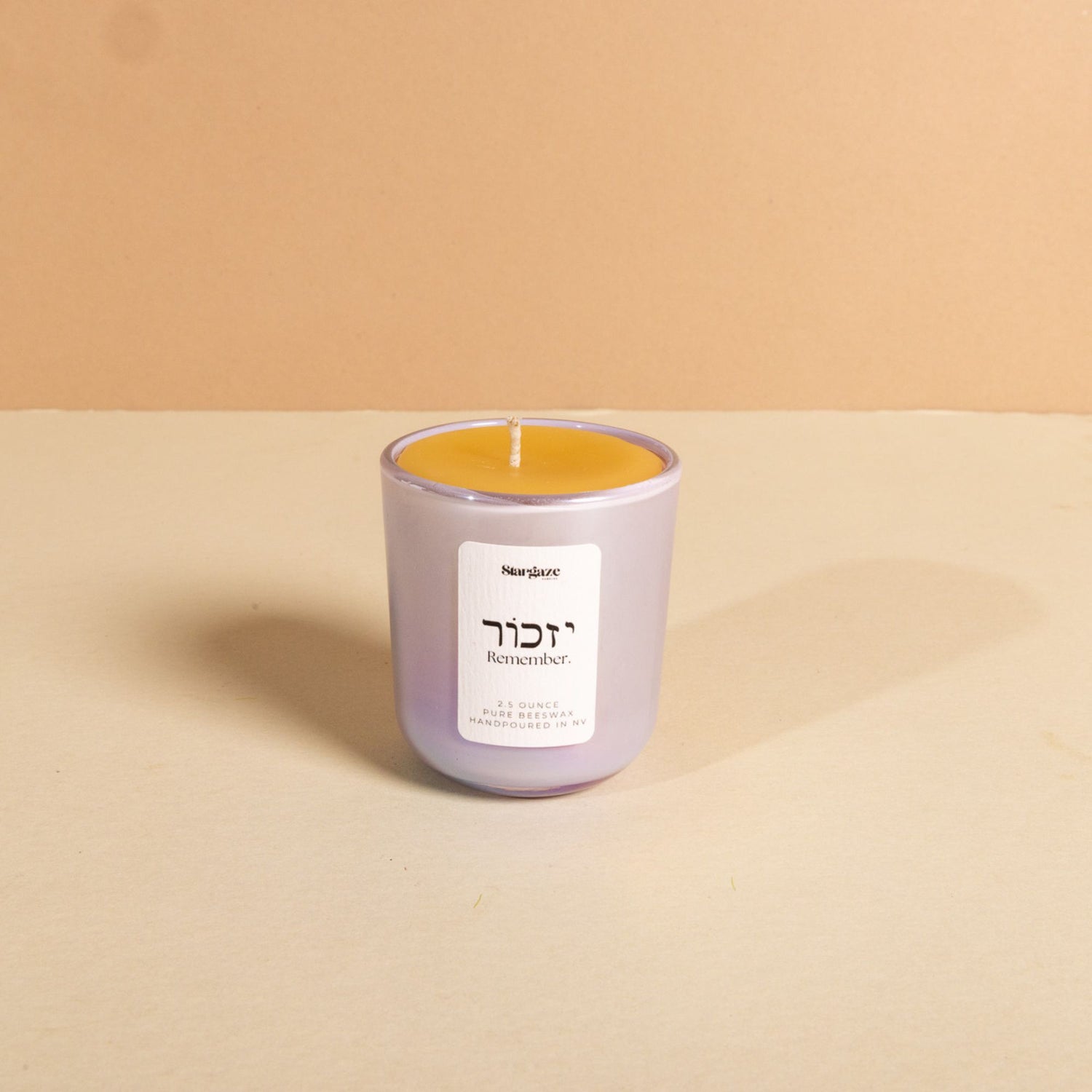 Lavender Yahrzeit 24 Hour Candle