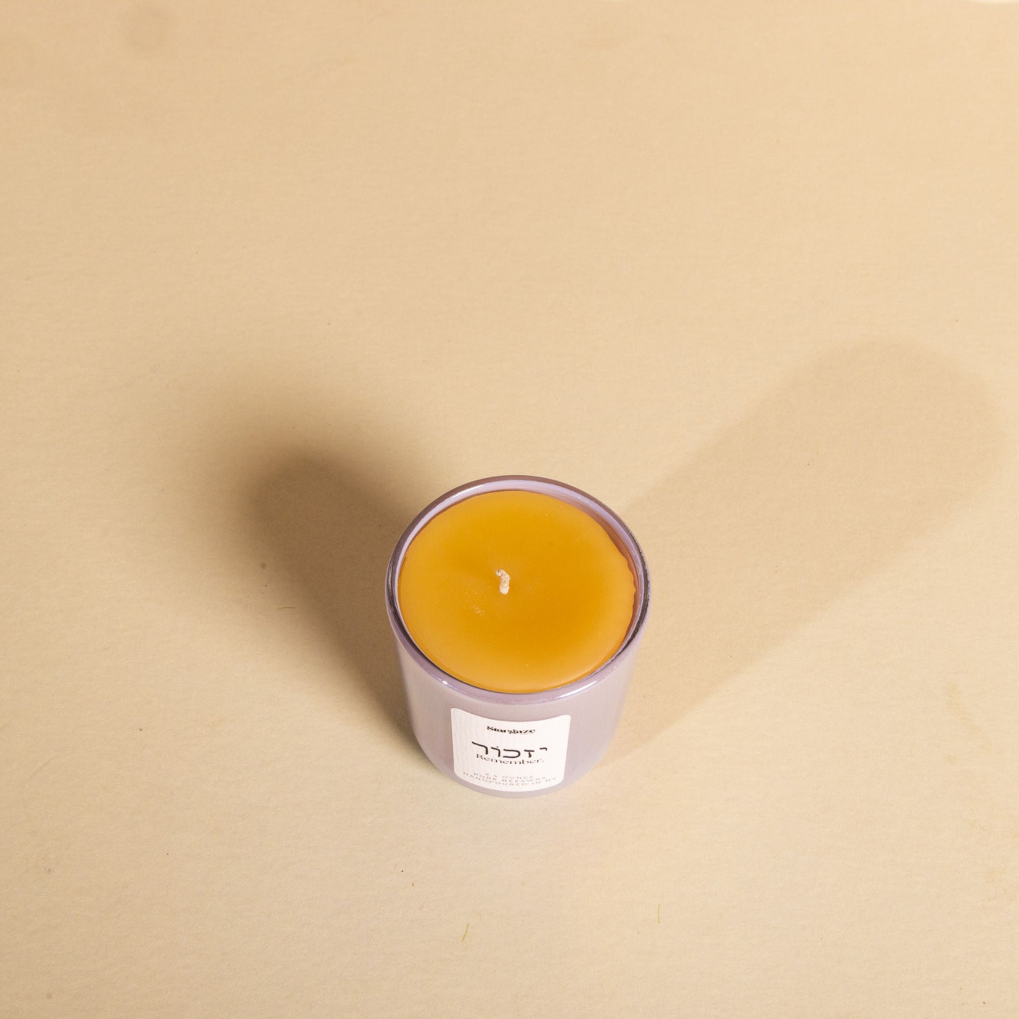 Lavender Yahrzeit 24 Hour Candle